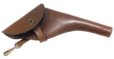 Lot 1347 - A WWI leather and brass cavalry officer's...