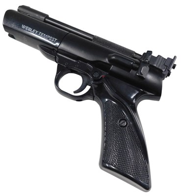 Lot 1351 - A Webley Tempest .22 calibre air pistol, in...
