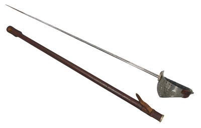 Lot 1363 - A George VI 1897 pattern officer's sword, with...