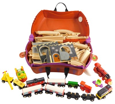 Lot 1436 - A large quantity of Big Jigs wooden child's...