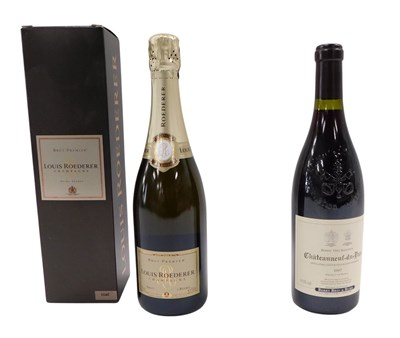 Lot 1440 - A bottle of Louis Roederer Brut Premier...