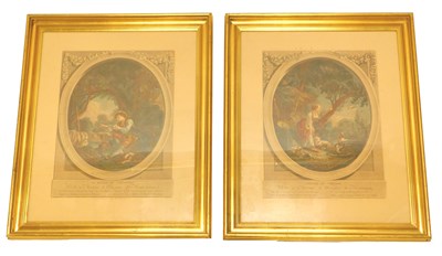 Lot 1485 - After Boucher, Le Depart Du Courier, and...