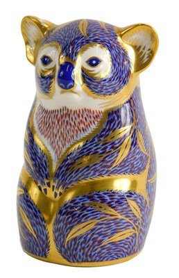 Lot 1497 - A Royal Crown Derby porcelain Koala...