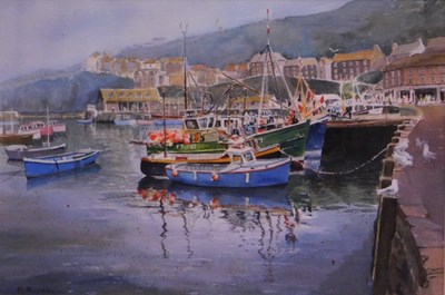 Lot 52 - Robert Riddell (1934-1995). Mevagissey,...