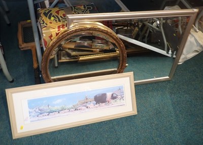 Lot 3079 - Two wall mirrors, together with after John...