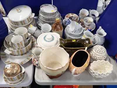 Lot 3086 - A midwinter part tea and dinner service,...