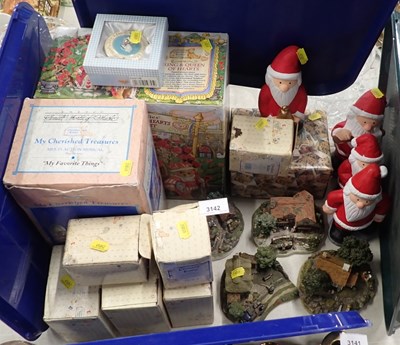 Lot 3142 - A group of Cherished Teddies, each boxed,...