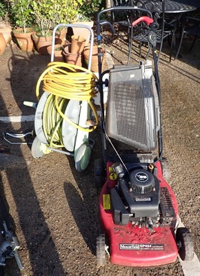Lot 2596 - A Mountfield petrol lawnmower, SP454, together...