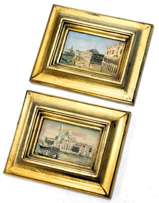 Lot 295 - 20thC School. View of Venice, oil on board,...