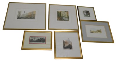 Lot 602 - 20thC School. Venice and other similar scenes,...