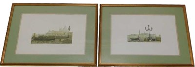 Lot 603 - 20thC School. Venetian scenes, artist signed...