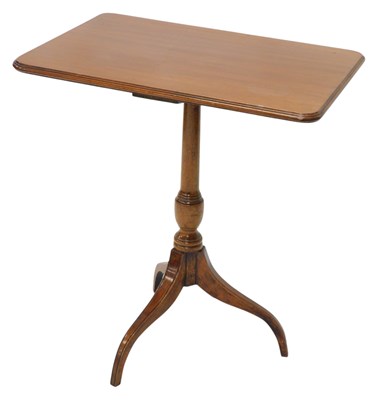 Lot 1528 - A 19thC mahogany occasional table, the square...