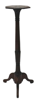 Lot 1531 - An early 20thC mahogany torchere, with an...