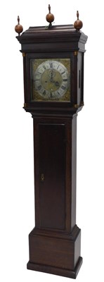 Lot 1586 - An 18thC longcase clock, by John Sleightholme...