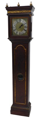 Lot 1587 - A 18thC longcase clock, by Nicholas Goddard of...