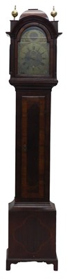 Lot 1589 - An 18thC longcase clock, by James Chater of...
