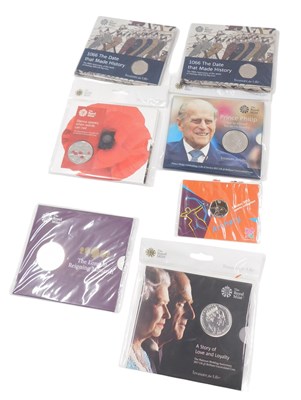 Lot 544 - Royal Mint commemorative coins, including a...