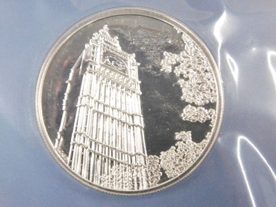 Lot 553 - A Royal Mint one hundred pound fine silver...