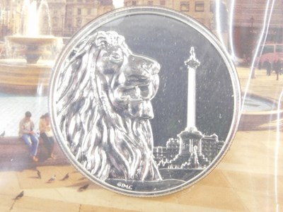 Lot 554 - A Royal Mint UK one hundred pound fine silver...
