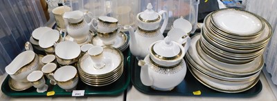 Lot 2043 - A part dinner service, tea and coffee service...