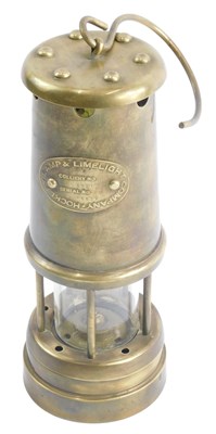 Lot 1127 - A Hockley Lamp and Lamp Light Company miner's...