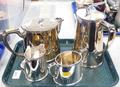 Lot 2073 - A James Deacon and Sons hard soldered silver...