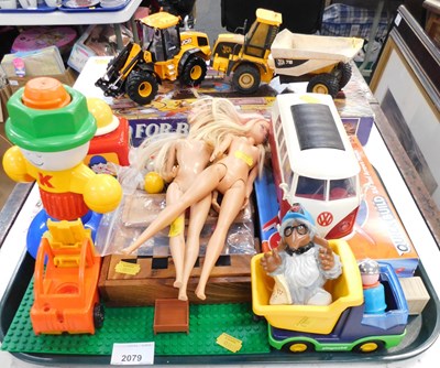 Lot 2079 - Games and toys, including Britains Ertl JCB...