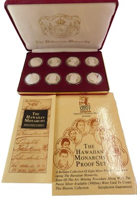 Lot 64 - A Liberty Mint Hawaiian Monarchy medallion...