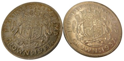 Lot 401 - Two George VI 1937 Coronation crowns.
