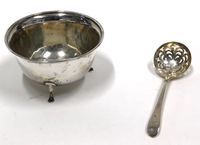 Lot 427 - A collection of small silver, to include a...