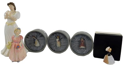 Lot 465 - A group of Royal Doulton porcelain figures,...