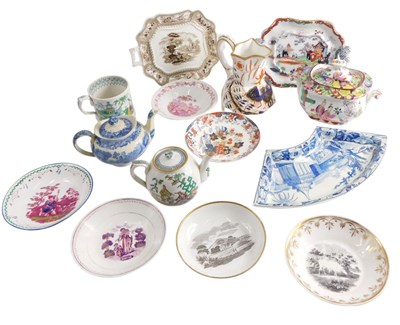 Lot 577 - A collection of 19thC transfer printed...