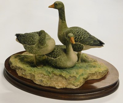 Lot 482 - A Border Fine Arts figure group, modelled as...