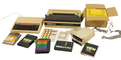 Lot 495 - A partial Acorn computer system, together with...