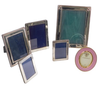 Lot 813 - Various silver and silver plated photograph...