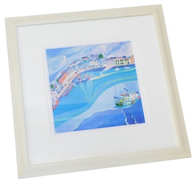 Lot 626 - Rachel Cockerill Sharpe. Harbour Calm, artist...