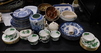 Lot 3195 - A group of Royal Worcester Avon Scenes Palissy...