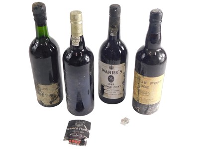 Lot 787 - Four bottles of vintage Port, Warre's 2013...