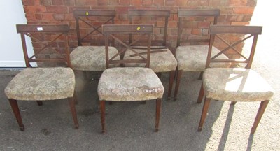 Lot 1043 - A set of six late 19thC/early 20thC Regency...