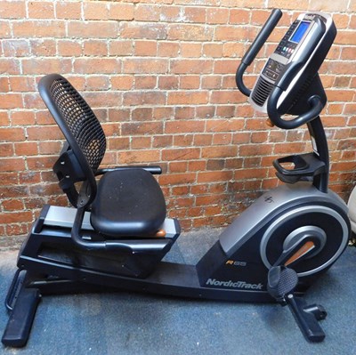 Lot 1041 - A Nordic Track cycle machine.