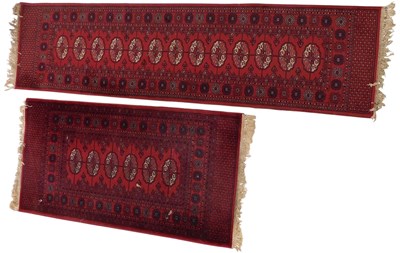 Lot 859 - A Pakistani Afghan type runner, with a design...