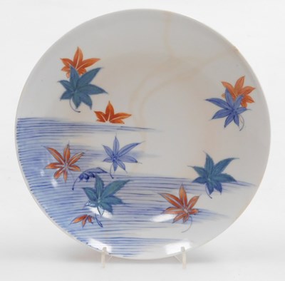 Lot 29 - A Japanese porcelain Nabeshima style dish,...
