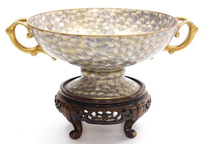 Lot 17 - A Japanese porcelain comport, possibly...