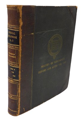 Lot 669A - Parliament.- An extensive scrapbook of...