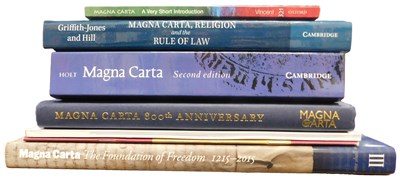 Lot 693 - Magna Carta.- 7 books on Magna Carta, modern. (7)
