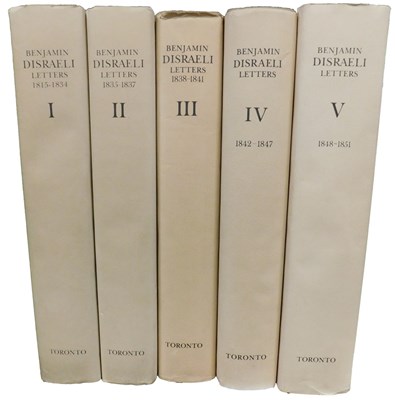 Lot 699 - Disraeli (Benjamin).- Gunn (J.A.W., ed.)...