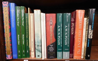 Lot 703 - Pugin.- a quantity of works on or about Pugin,...