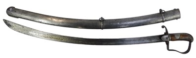 Lot 519 - A 1796 pattern light cavalry officer's sabre,...