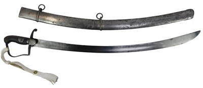 Lot 520 - A 1796 pattern light cavalry officer's sabre,...