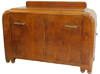 Lot 39 - An Art Deco Grange Furnishing Stores oak...